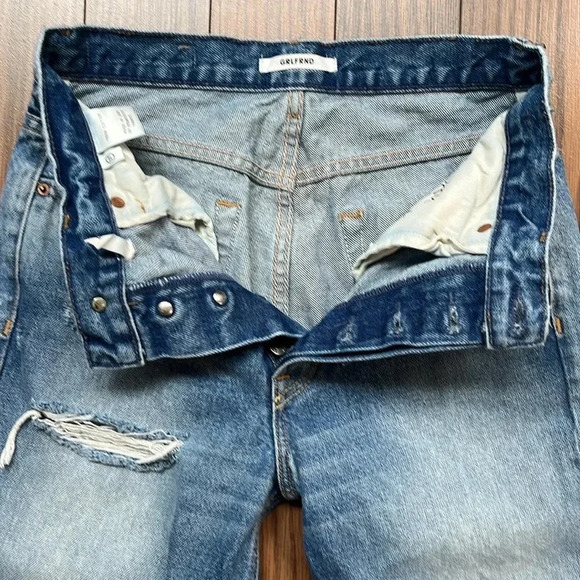 GRLFRND “Linda” wide leg jeans in Golden Girl size 27 - Picture 6 of 14